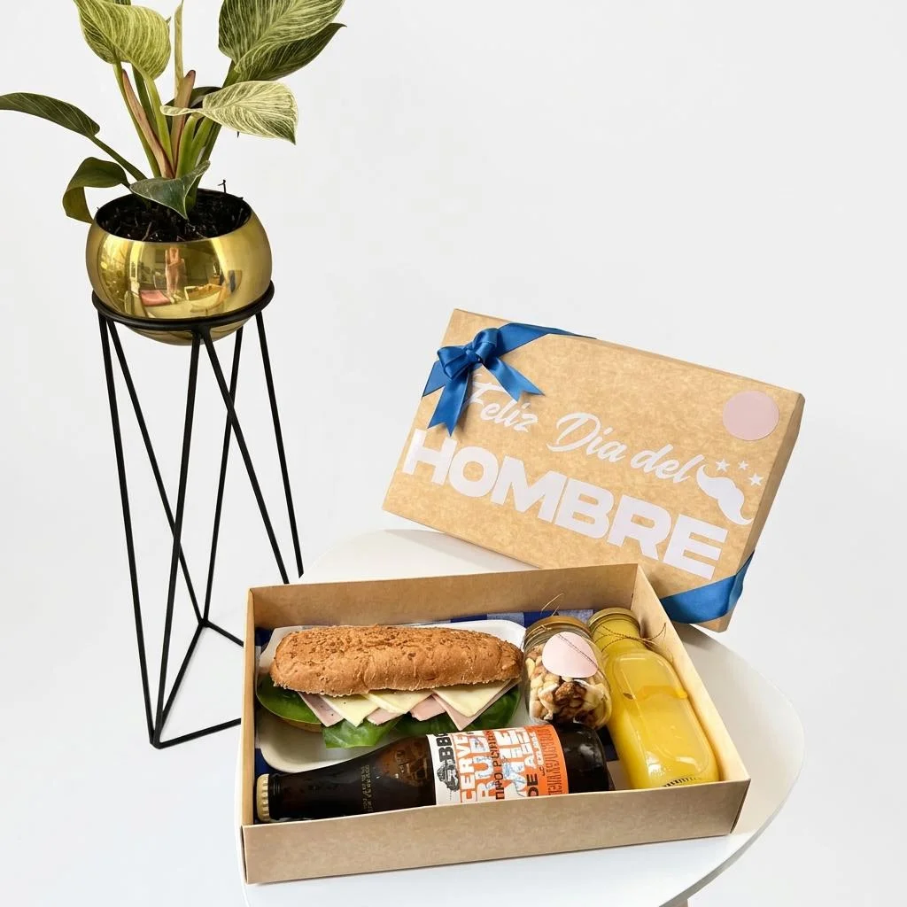 Surprise Men's Box Breakfast - Delivered in Bogota
