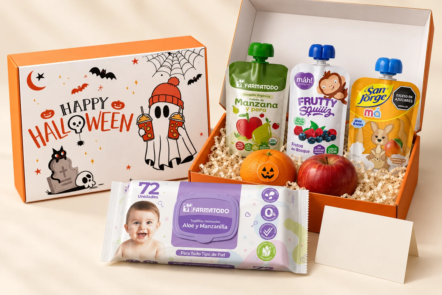 Little Spoiled Ghost Halloween Kit - Infants 0 to 3 years old