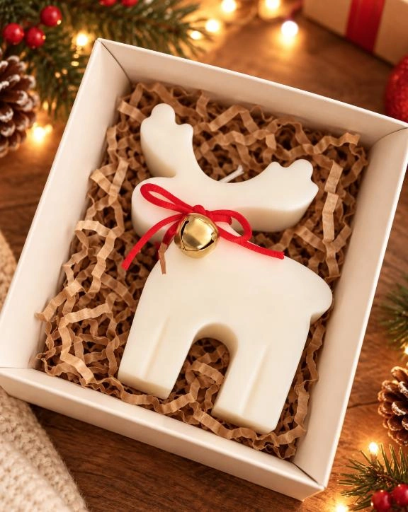 Handmade Christmas Candle