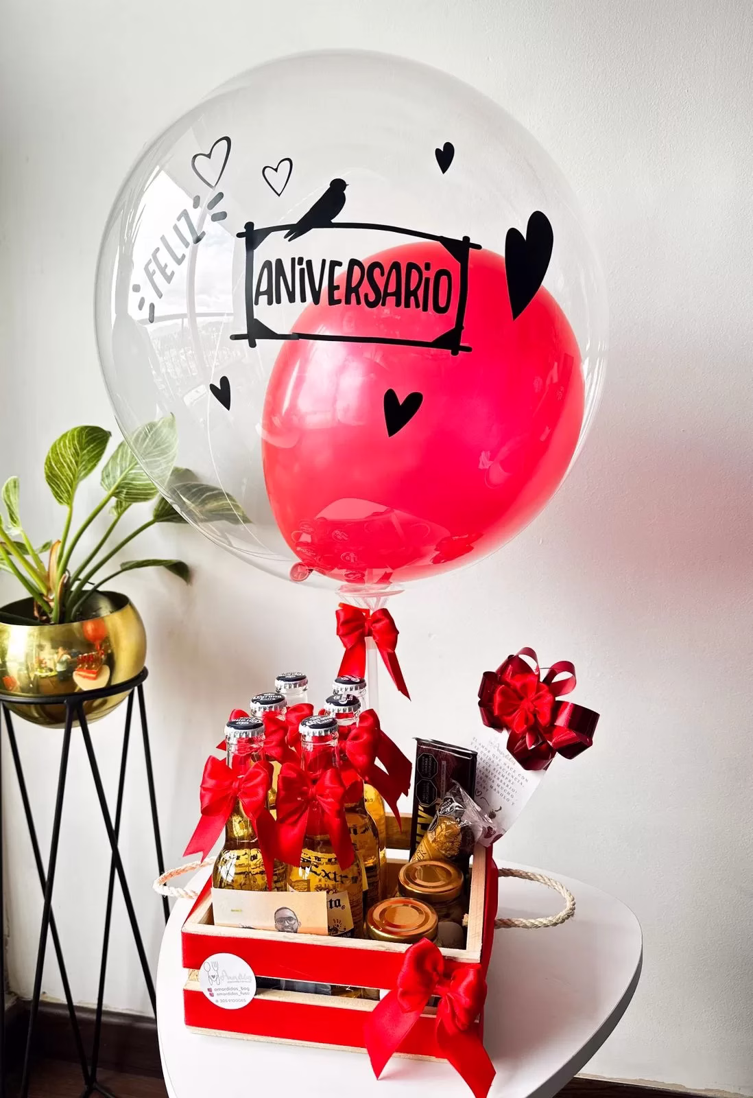 Bogotá Gift Hamper Delivery - Anniversary Basket