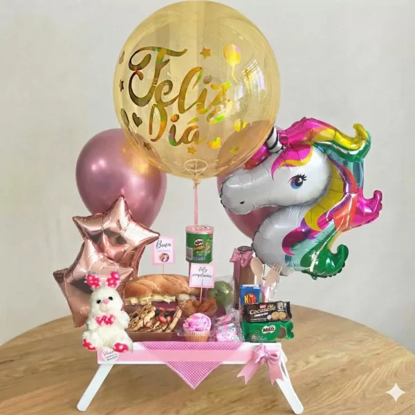 Desayuno Sorpresa para niñas Bogotá – Unicornio