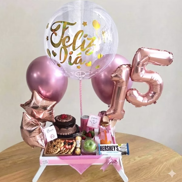 Desayuno Sorpresa Bogotá Quinceañera