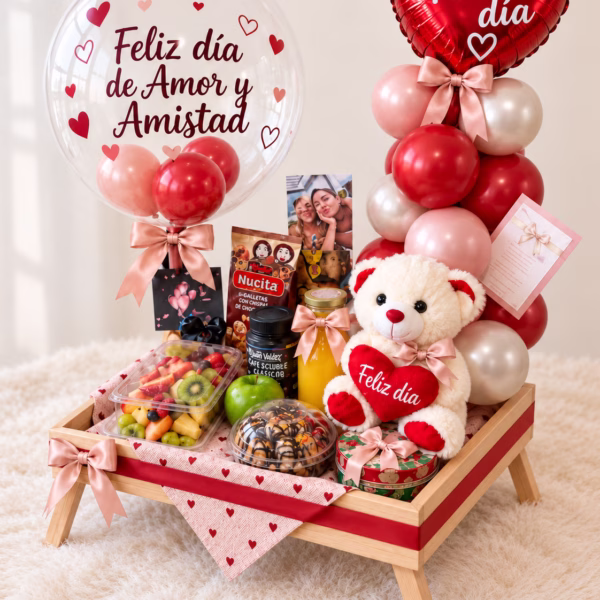 Desayunos Sorpresa amor y amistad Bogotá – Corazón contento