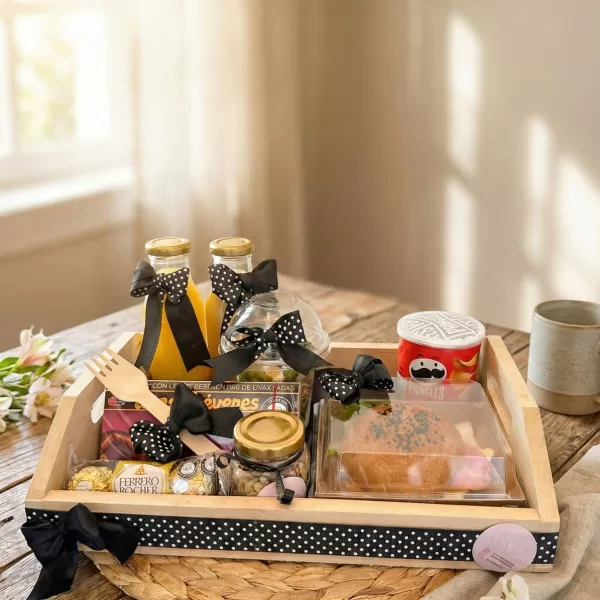 Desayuno sorpresa Bogotá – Bandeja para caballero