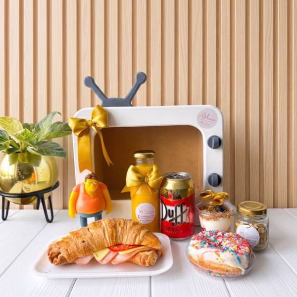 Desayuno Sorpresa Día del Padre – Ref. Papá TV Los Simpson