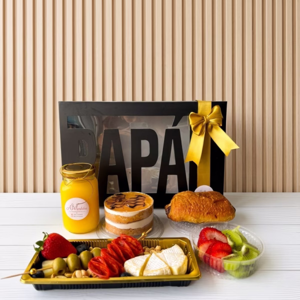 Desayuno Sorpresa Día del Padre – Ref. Caja Papá Negra