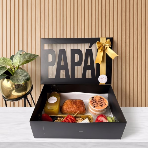 Desayuno Sorpresa Día del Padre – Ref. Caja Papá Negra